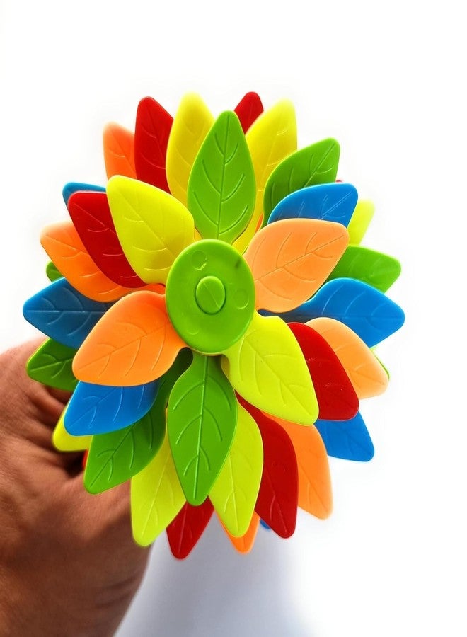 SWOPPERRY Spiral Tree Spinning Lollipop Decompression Toy | Fischer Series Wooden Spiral Candy Flower Rotating Stress Relief Wand | Magic Toy for Kids & Adults Relaxation - Image 5